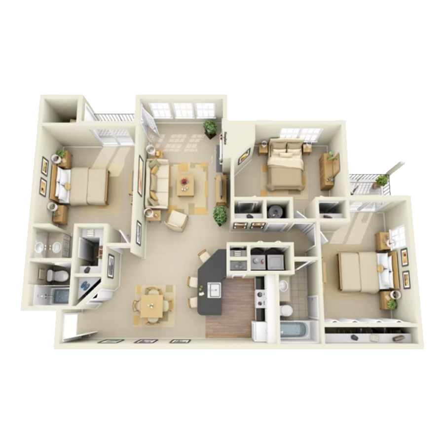 Thoreau floor plan