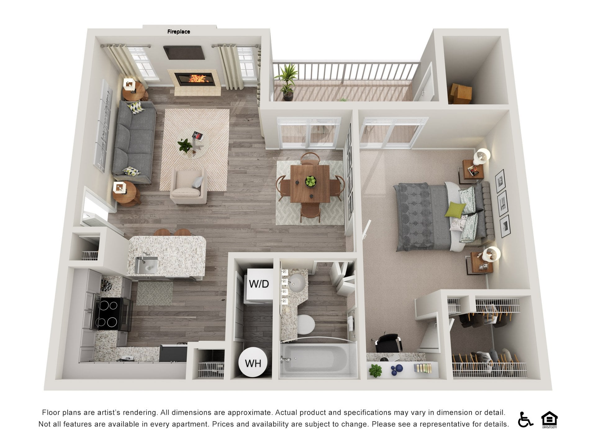 Cooper - Renovated floor plan