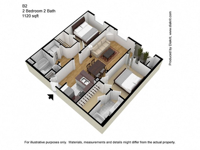 B2 floor plan