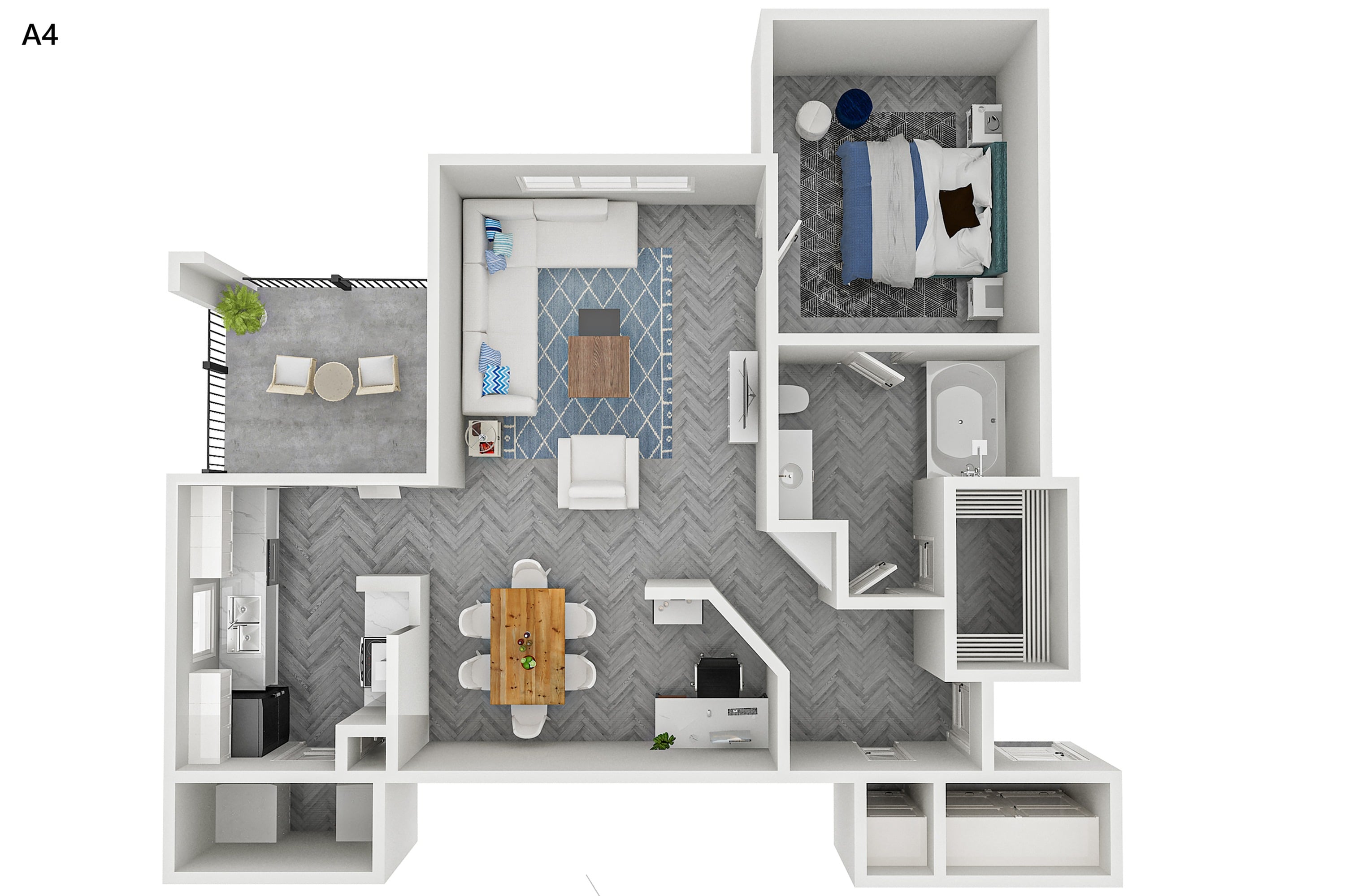 A4R floor plan