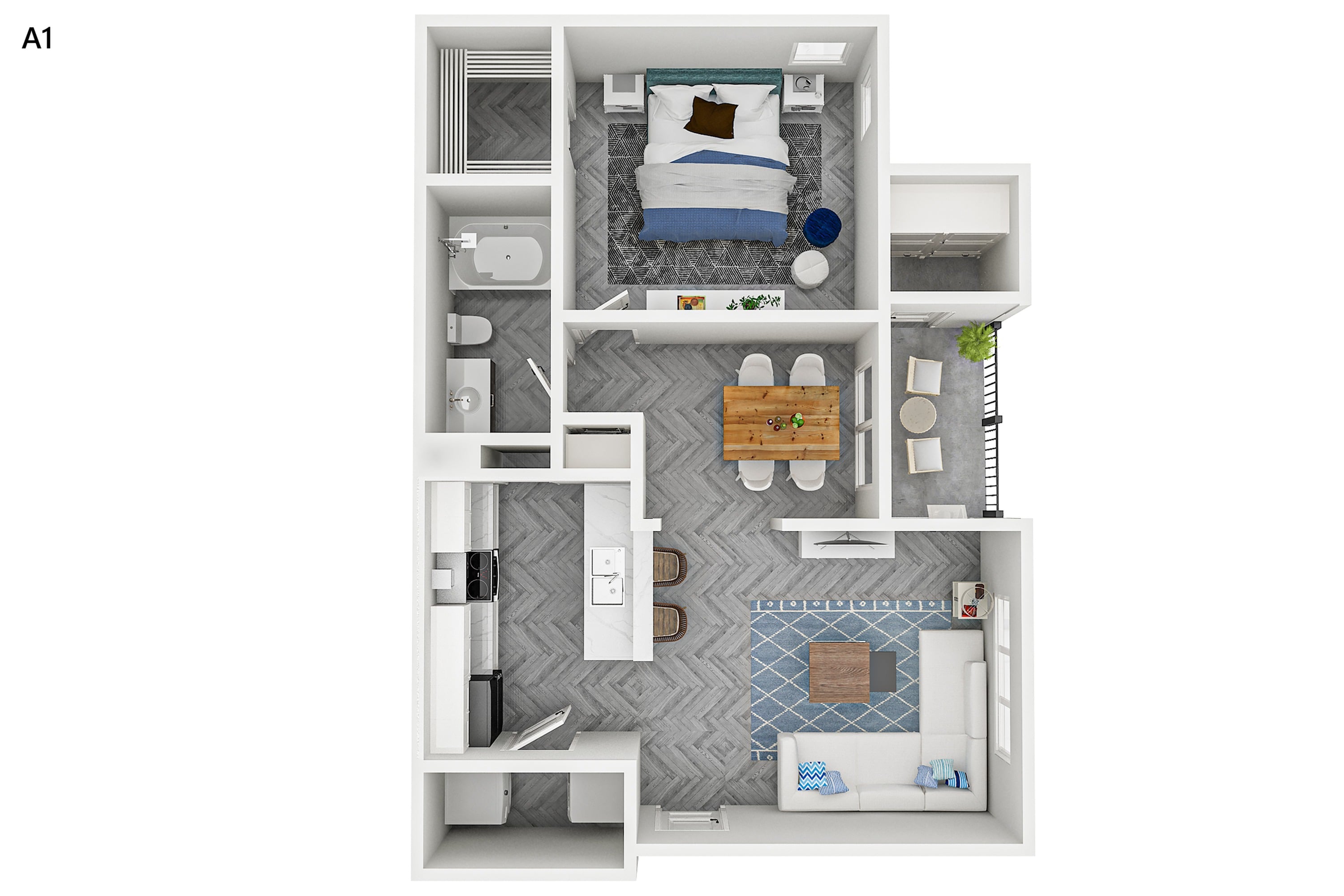 A1G floor plan