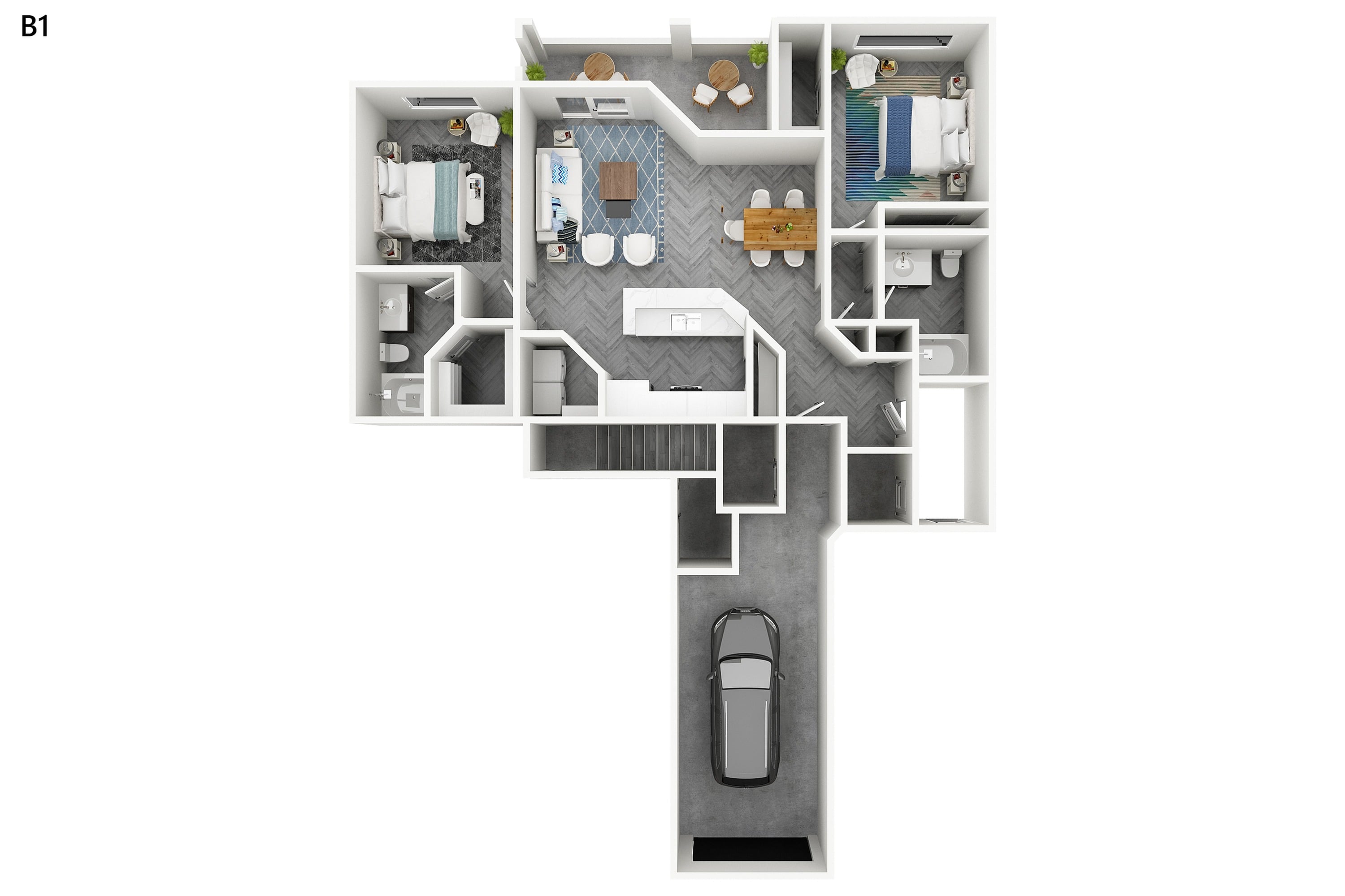 B1AG floor plan