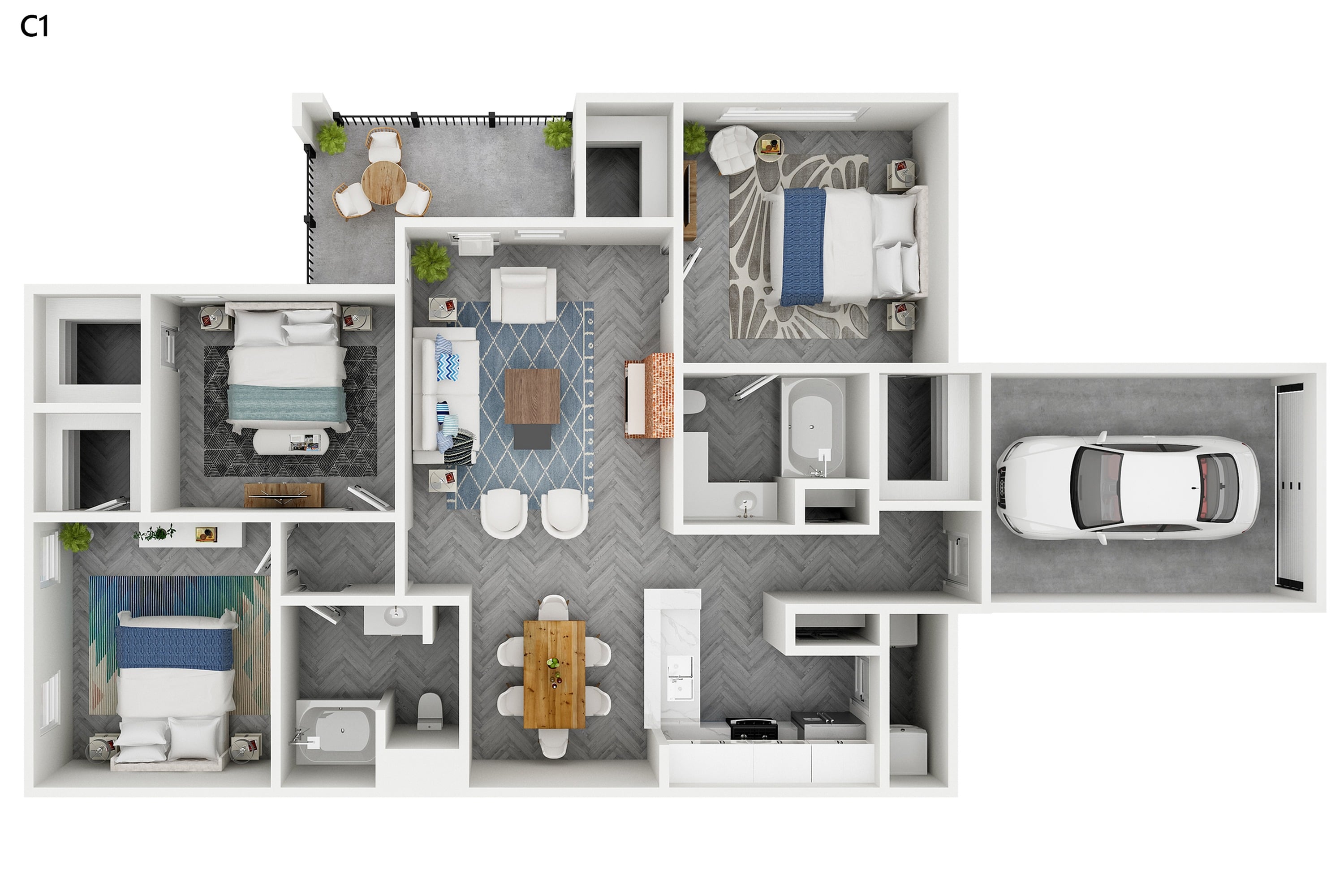 C1 floor plan