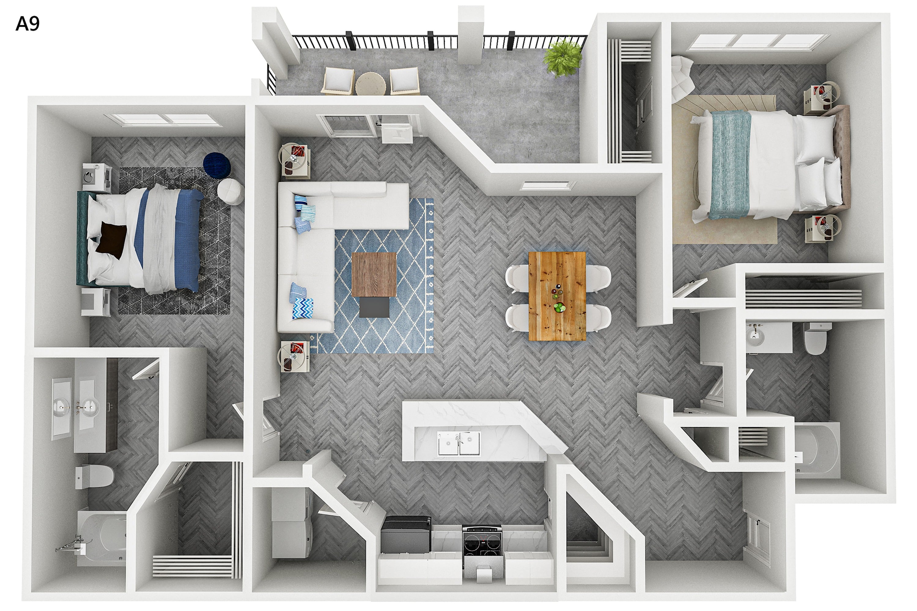 B2R floor plan