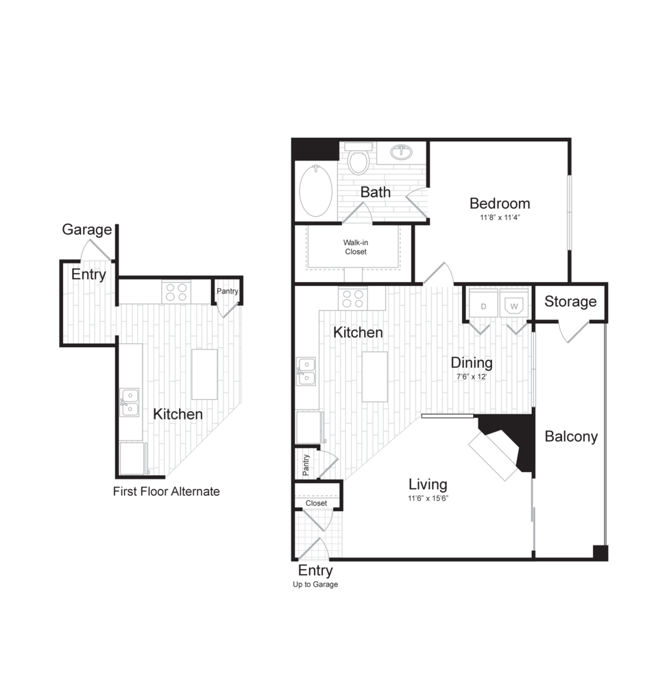 Renovated A3 floor plan