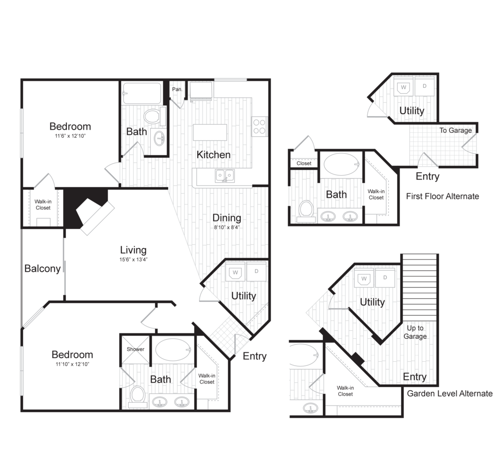 Renovated B4B floor plan