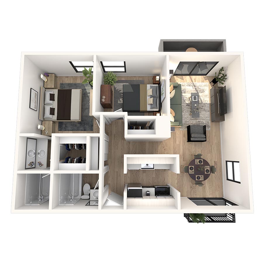Bar Harbor floor plan