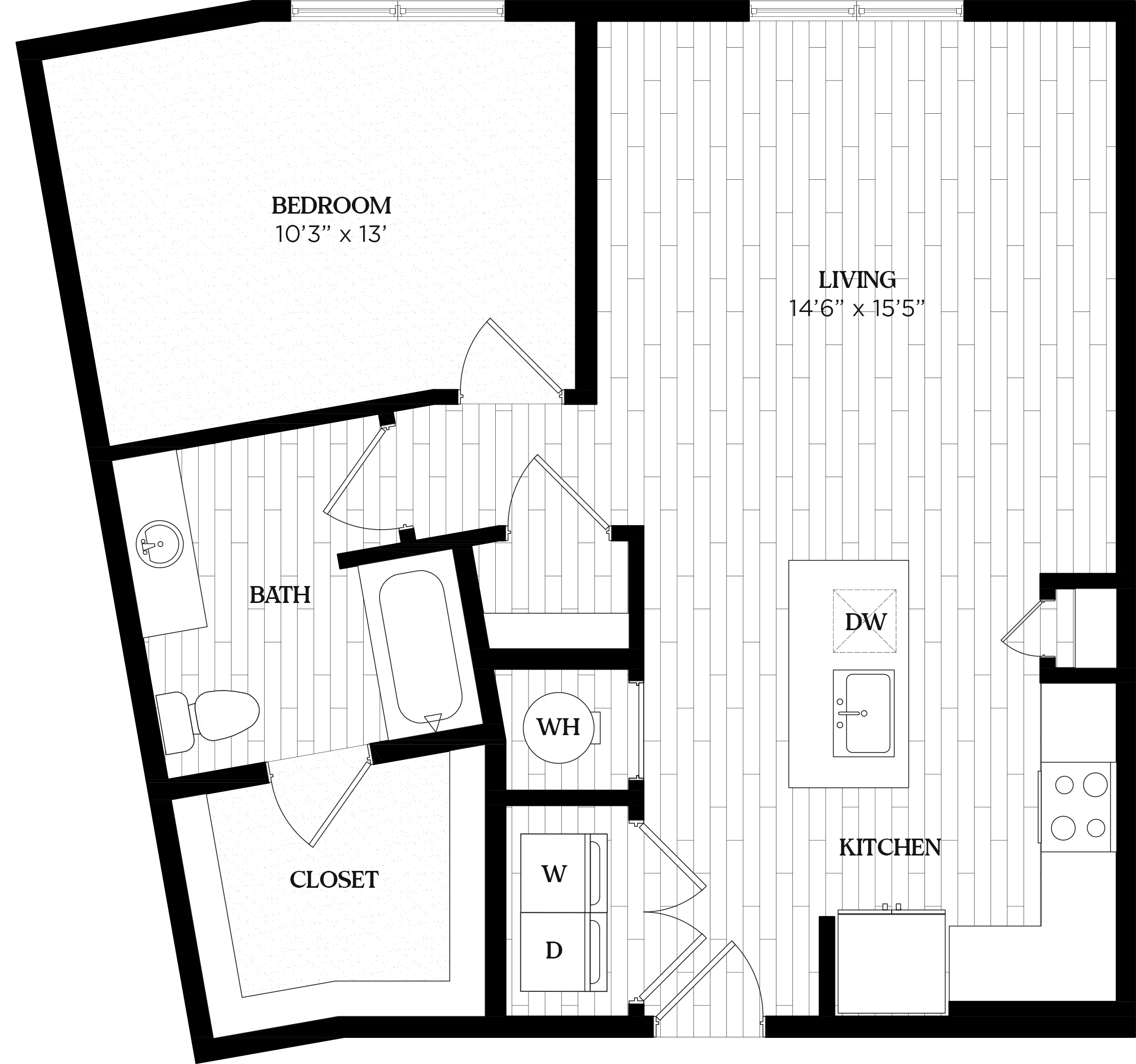 A2 floor plan