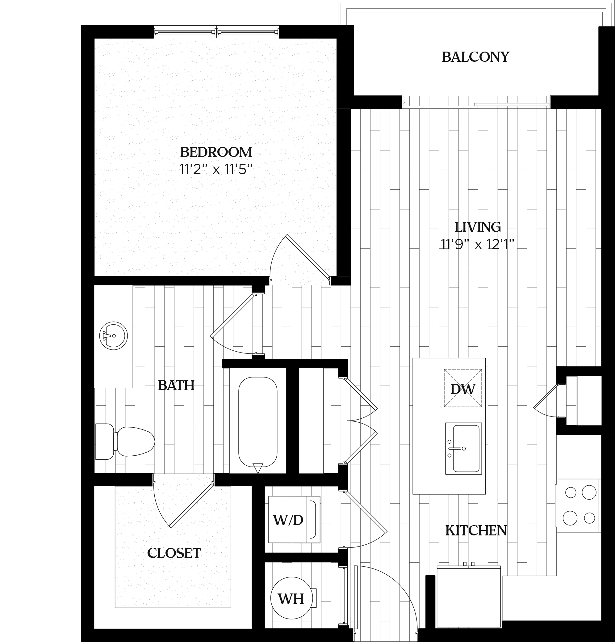 A1 floor plan