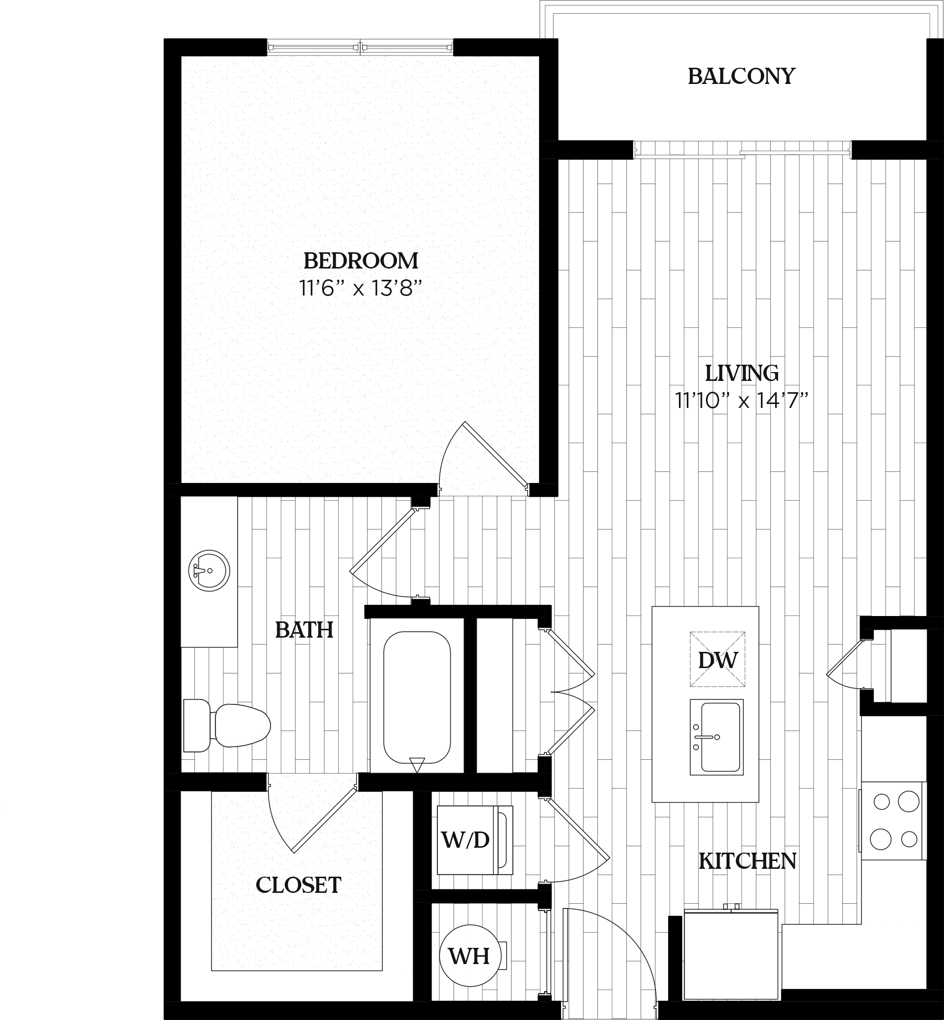 A1.1 floor plan