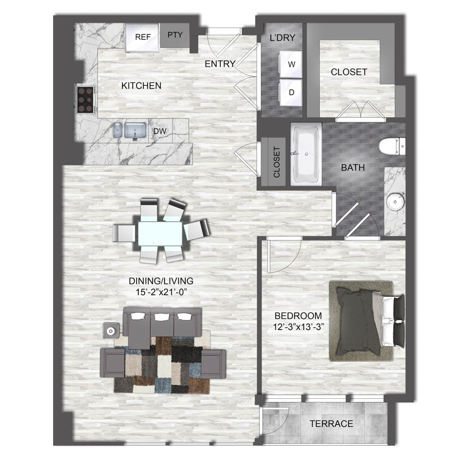 A4 floor plan