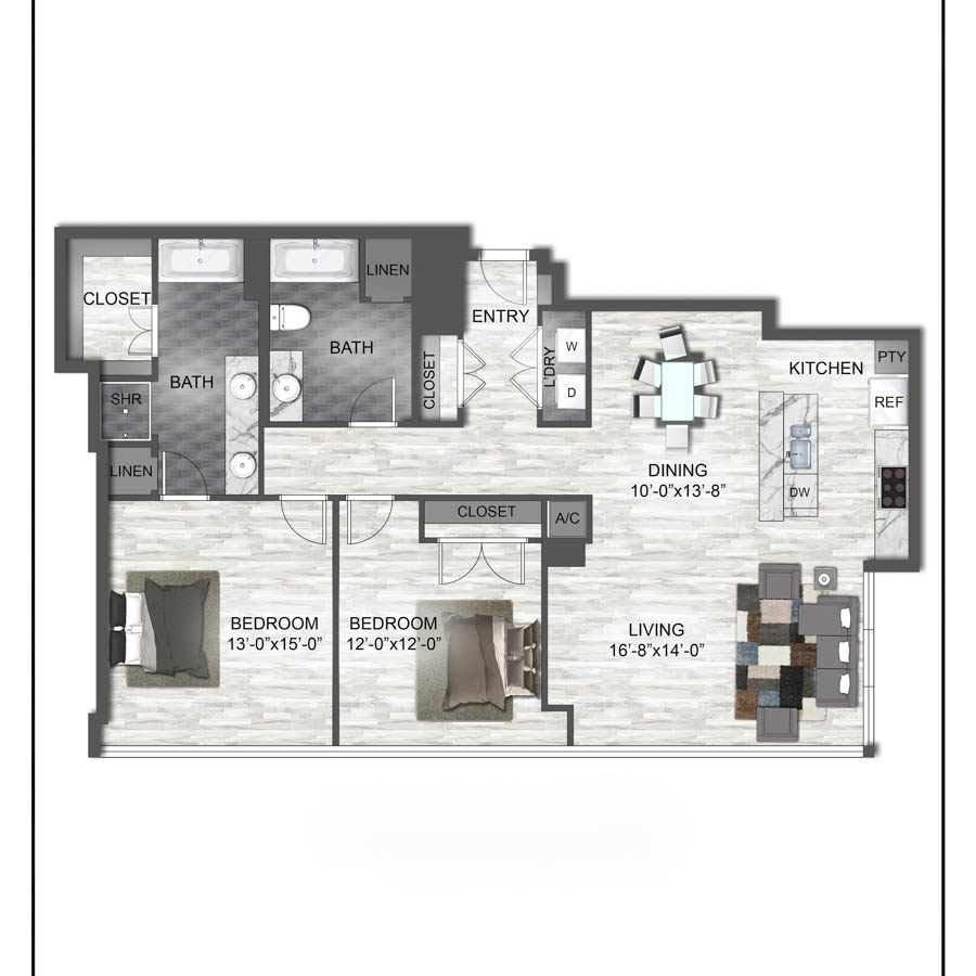 B2 floor plan