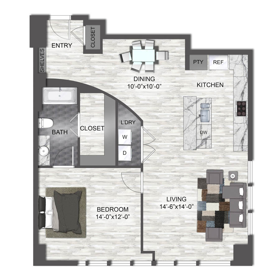 A3 floor plan