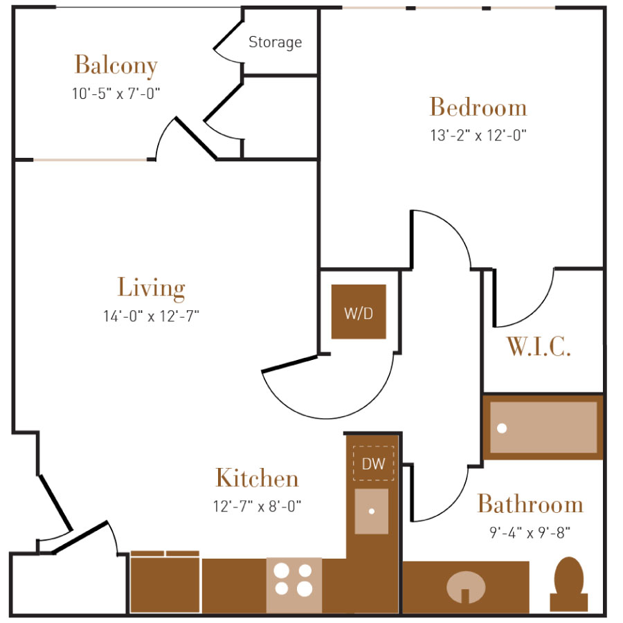 A1 floor plan