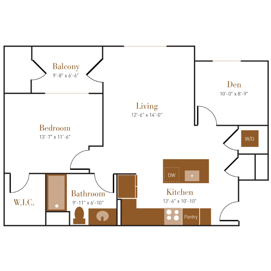 A2 floor plan