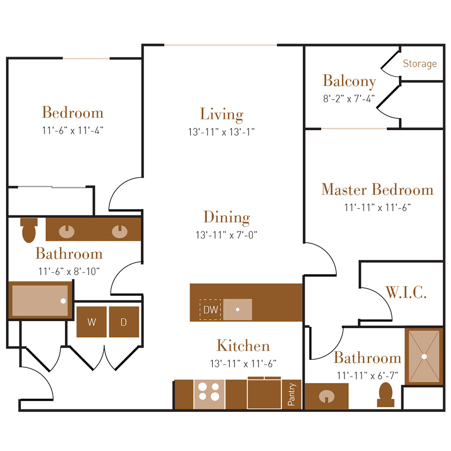 B2 floor plan