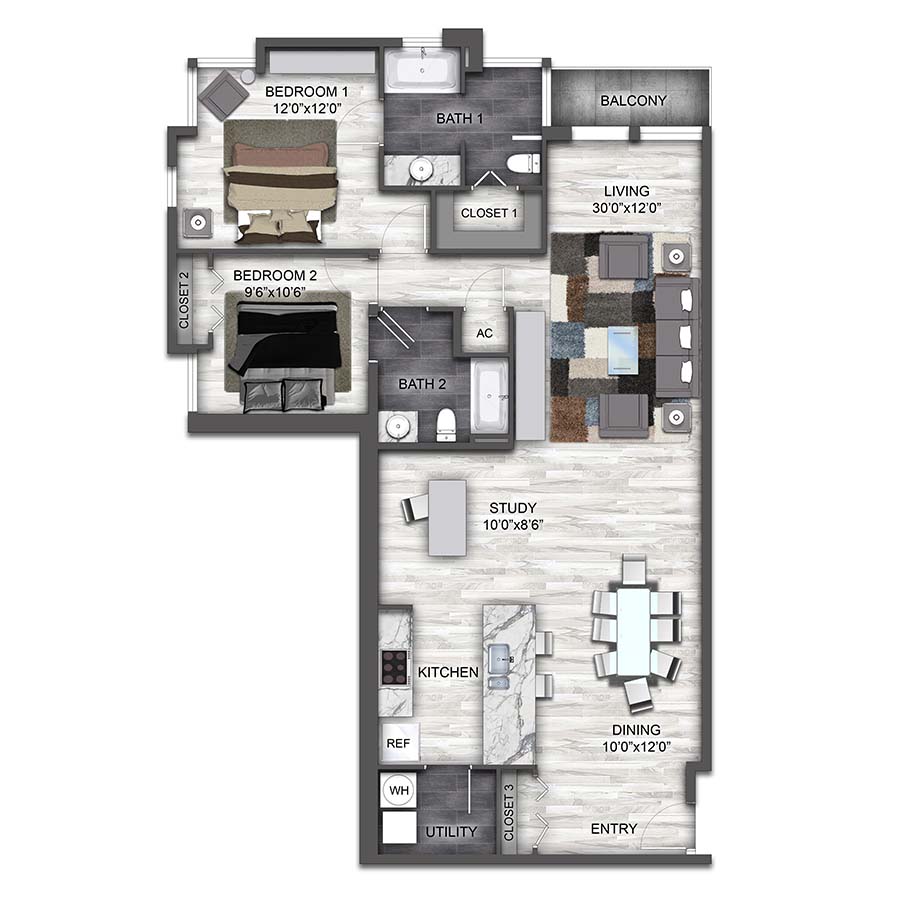 B6 floor plan