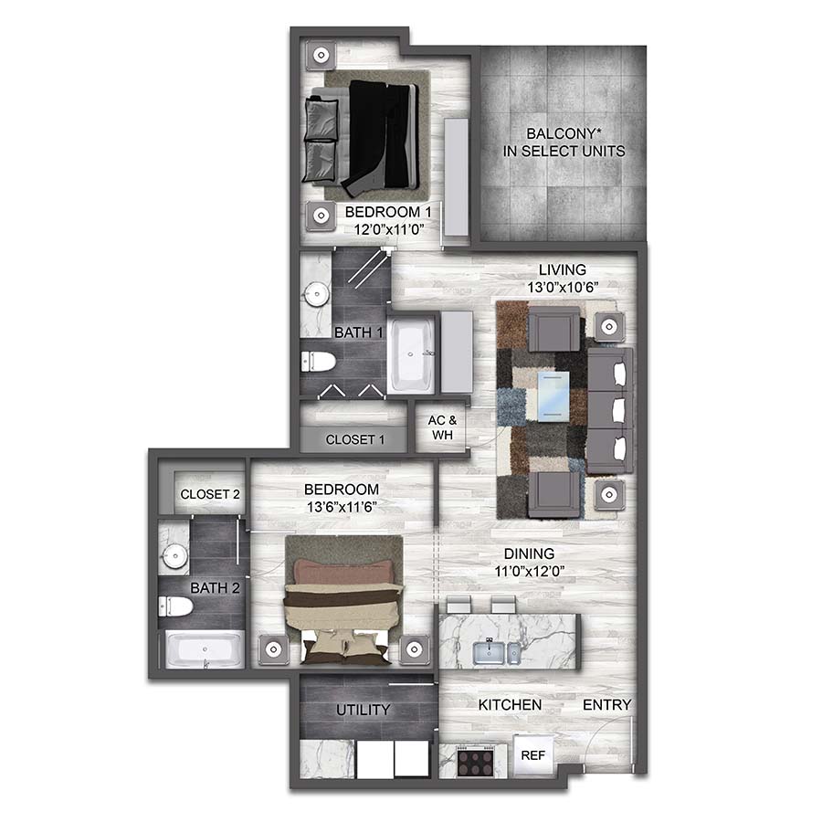 B2 floor plan