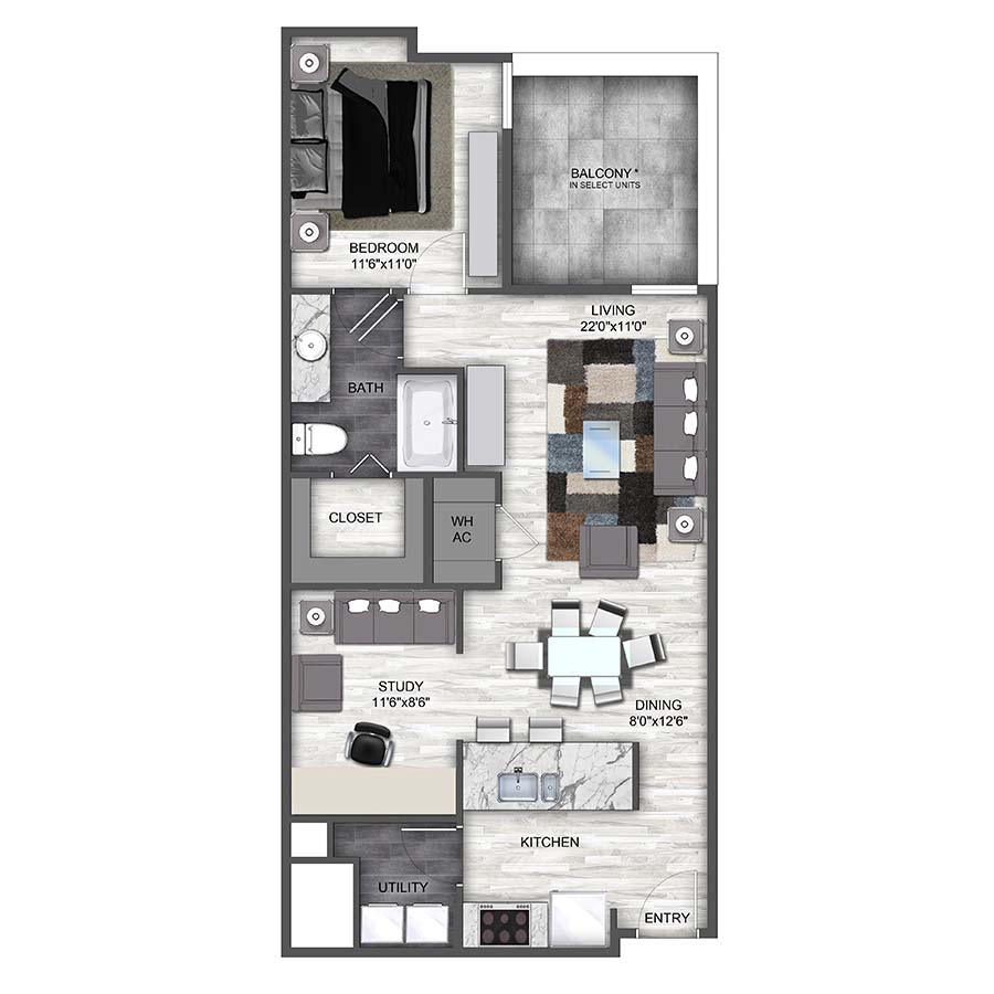 A9 floor plan