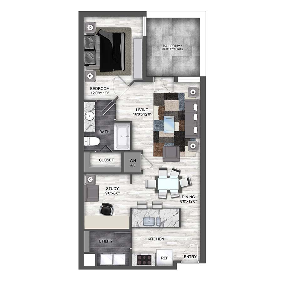 A8 floor plan