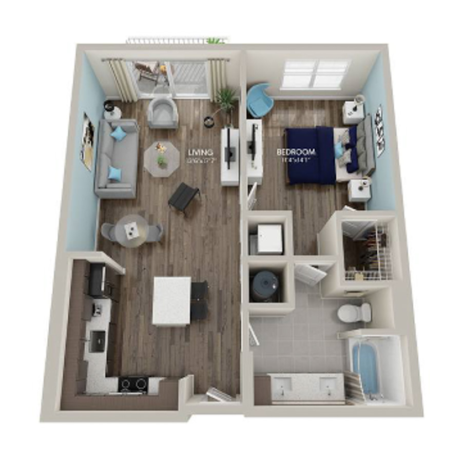 Castello floor plan