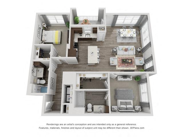 Swallowtail floor plan