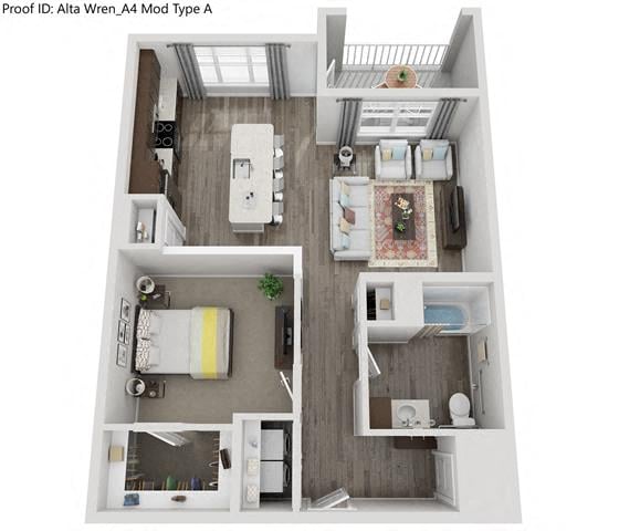 Gossamer ADA floor plan