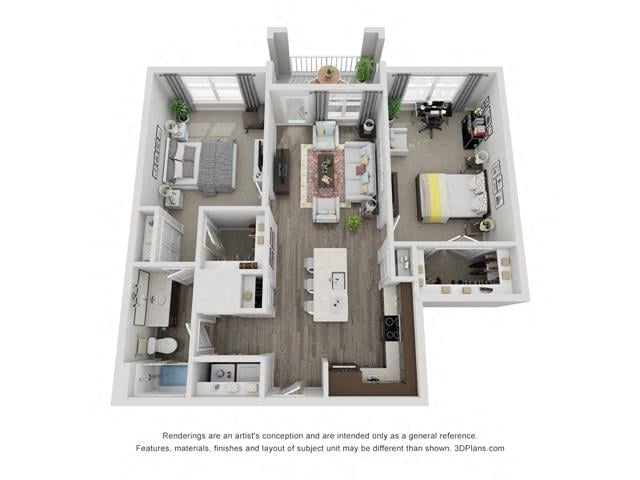 Emperor floor plan