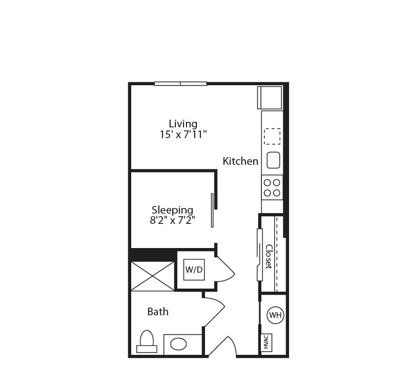 Studio-S4 floor plan