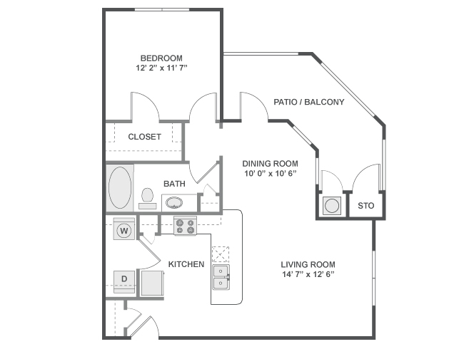 A3d floor plan