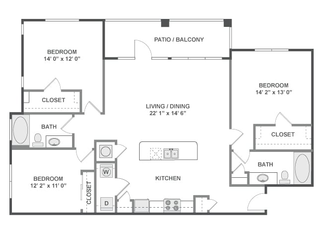 D6 floor plan