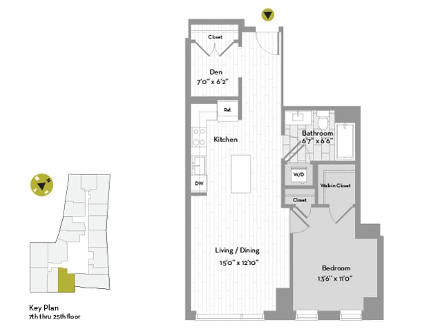 Style 17 Den floor plan