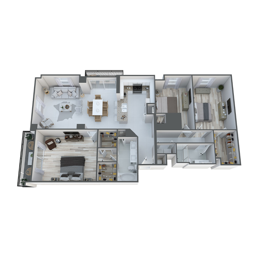 Santiago floor plan