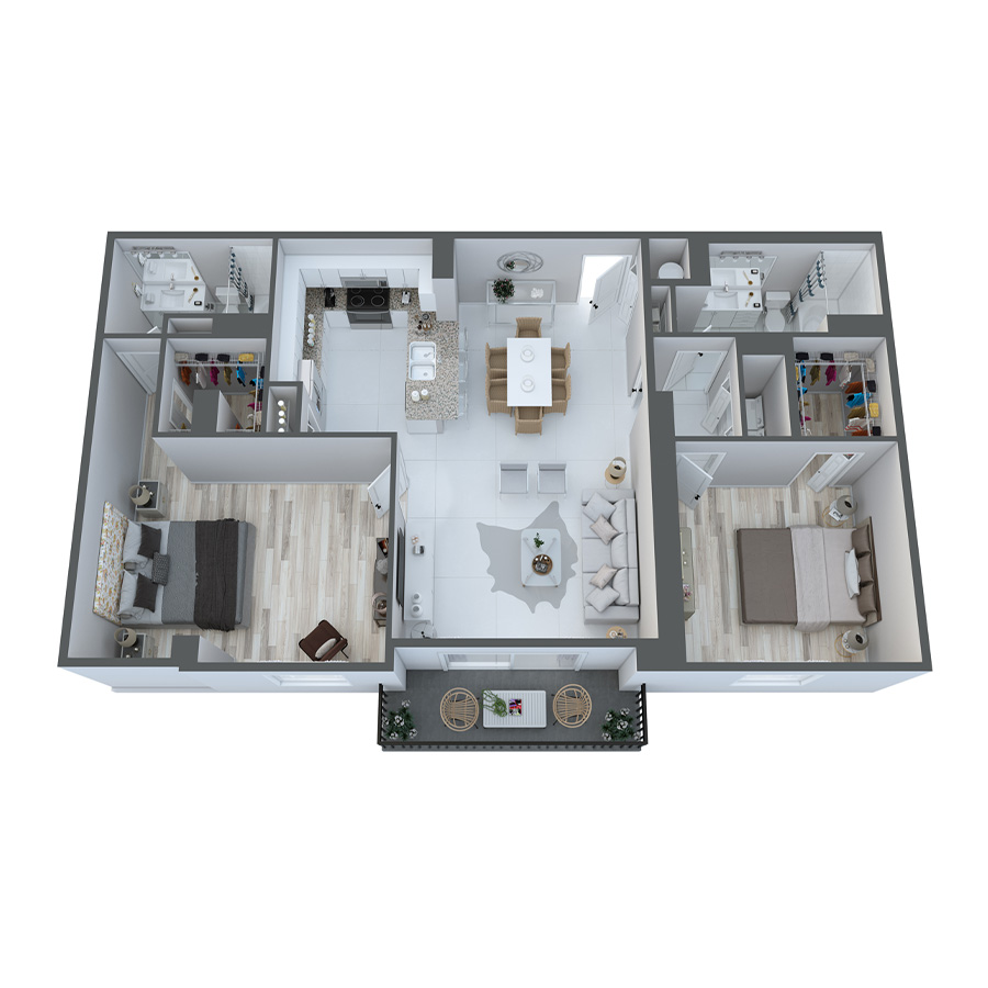 Malaga 1335 floor plan