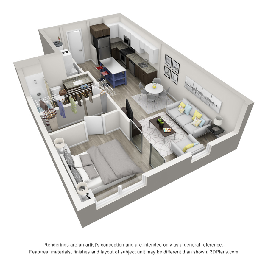 A1c floor plan