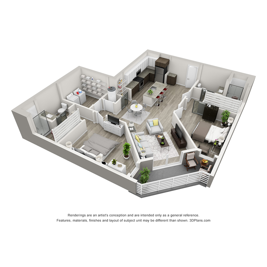 B2b floor plan