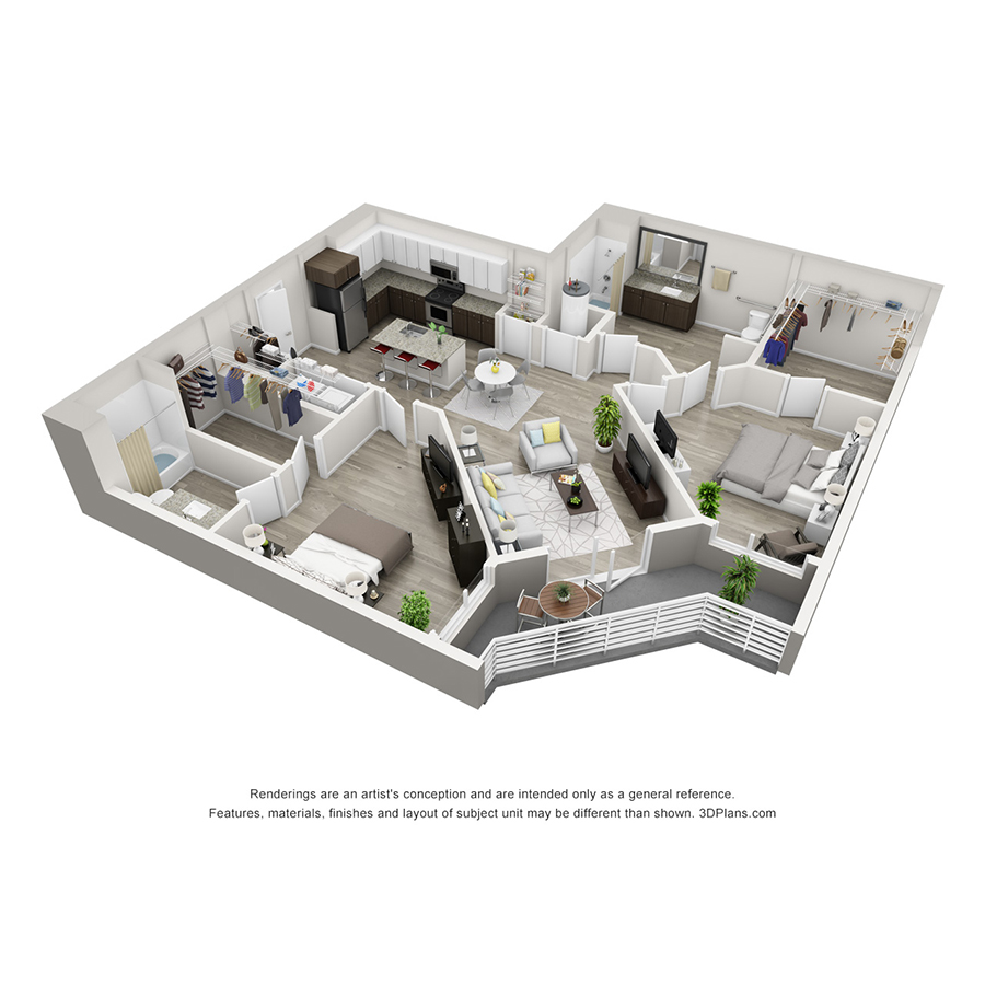 B2c ADA floor plan