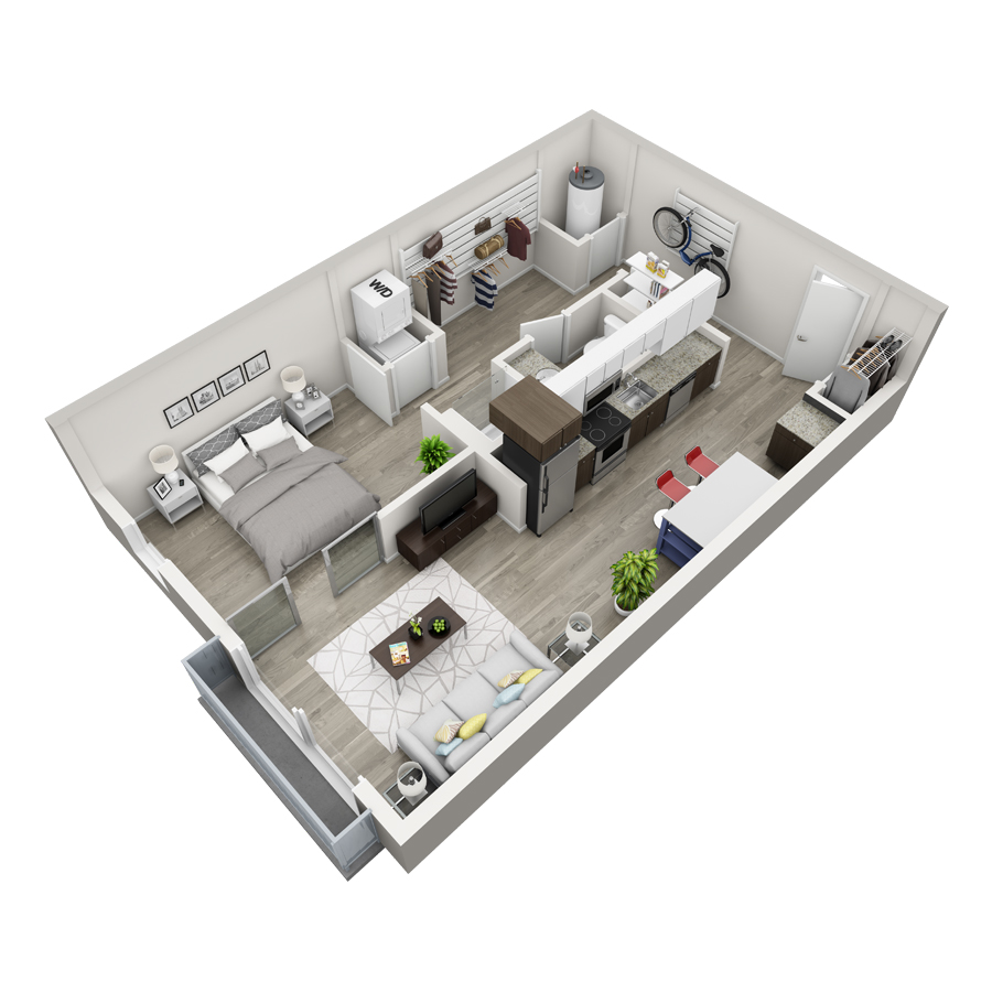 A1 floor plan