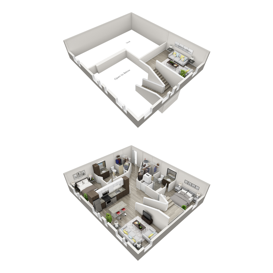 T3 floor plan