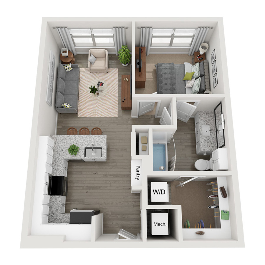 A1 floor plan