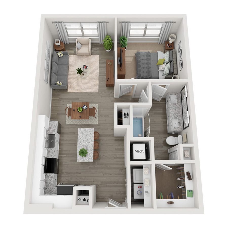 A2 floor plan