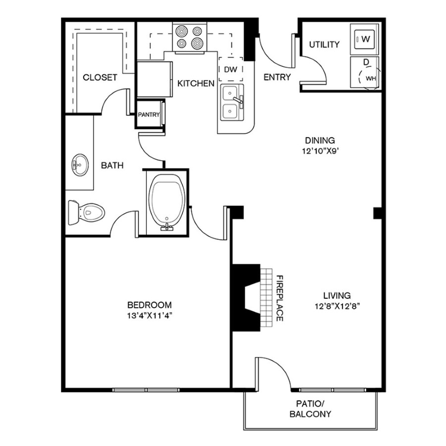 A2 floor plan