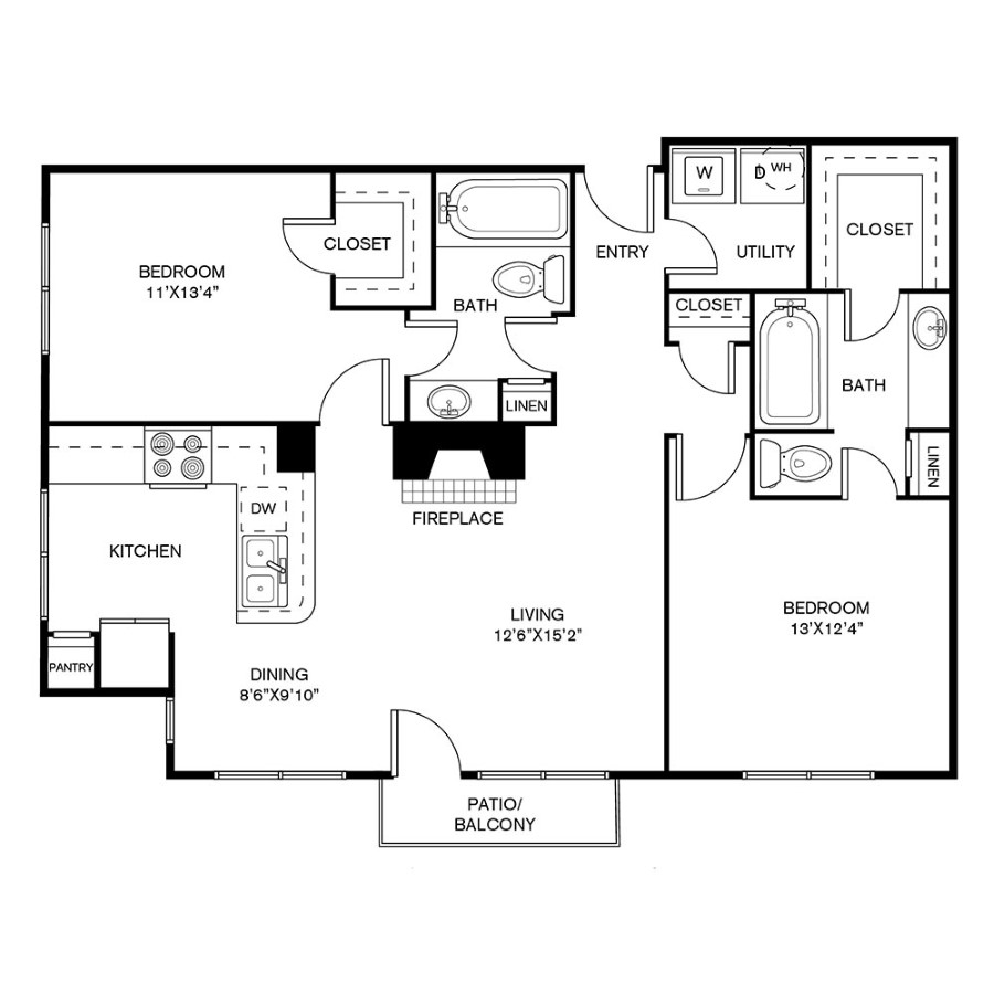 B2 floor plan