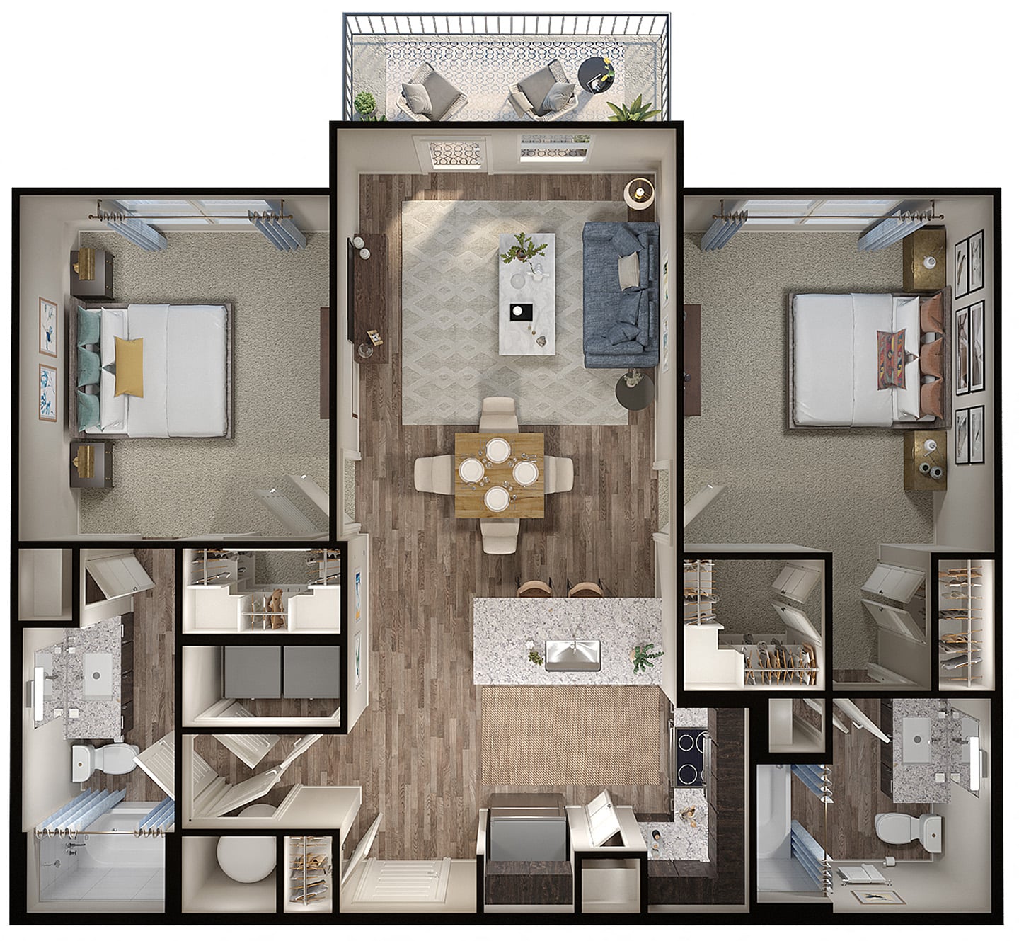 B2 floor plan