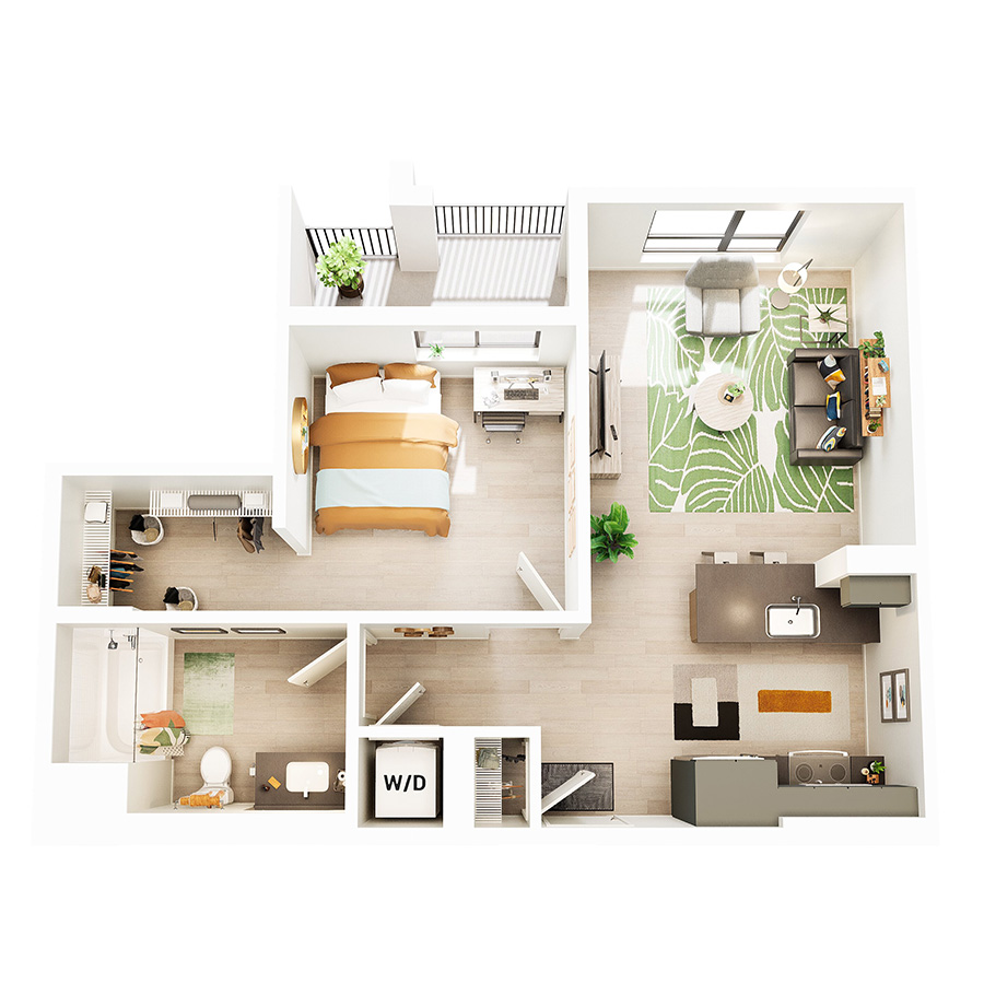 A4 floor plan