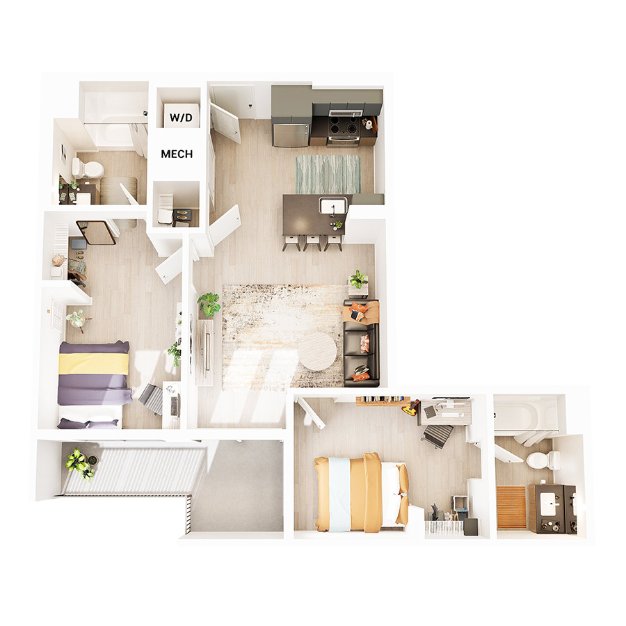 B7 floor plan