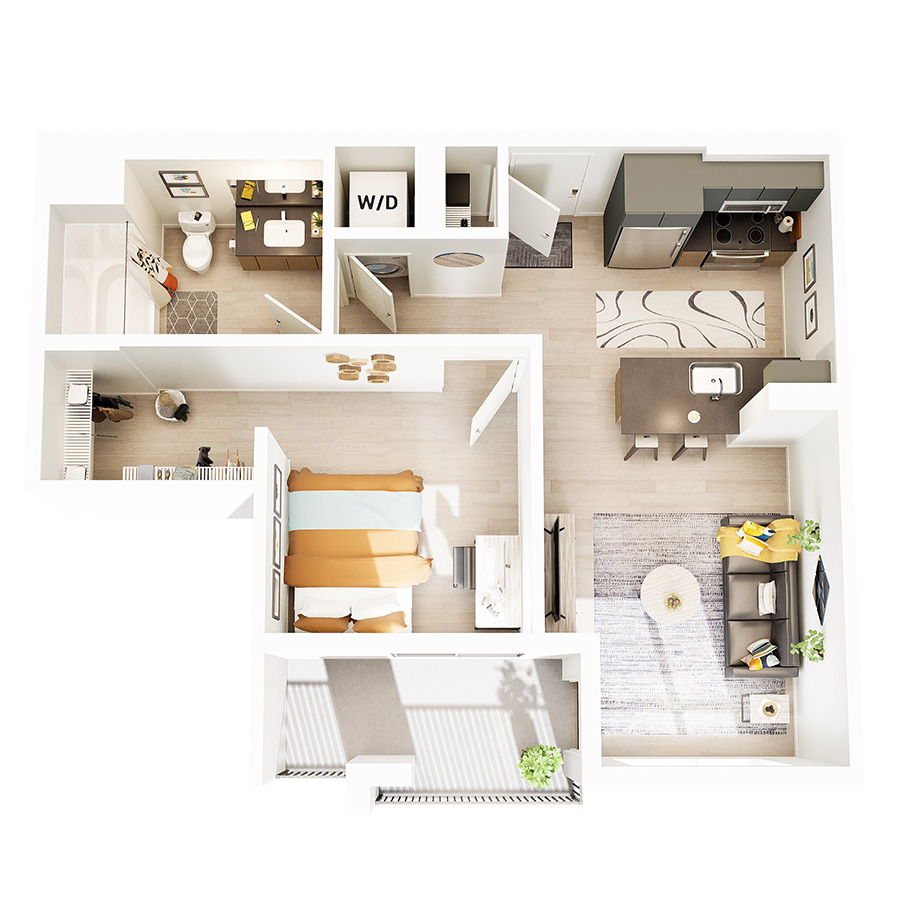 A2 floor plan