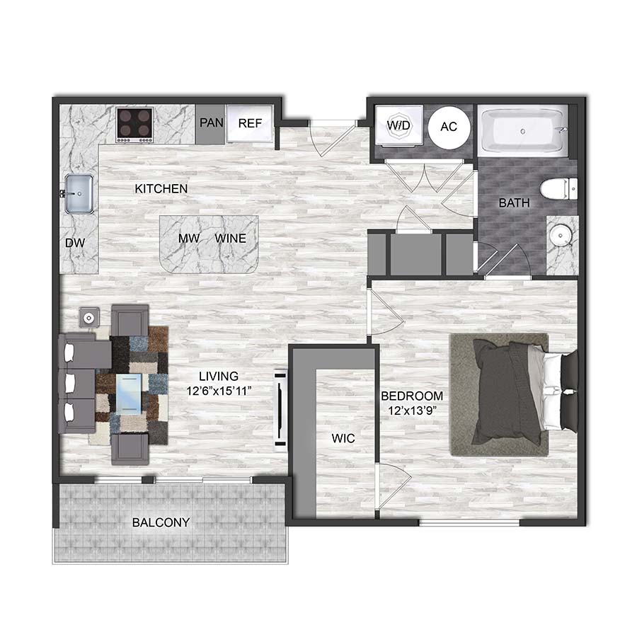A1 floor plan