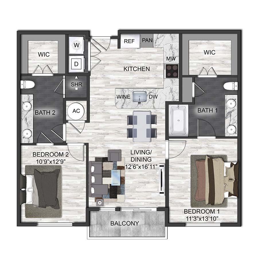 B1 floor plan