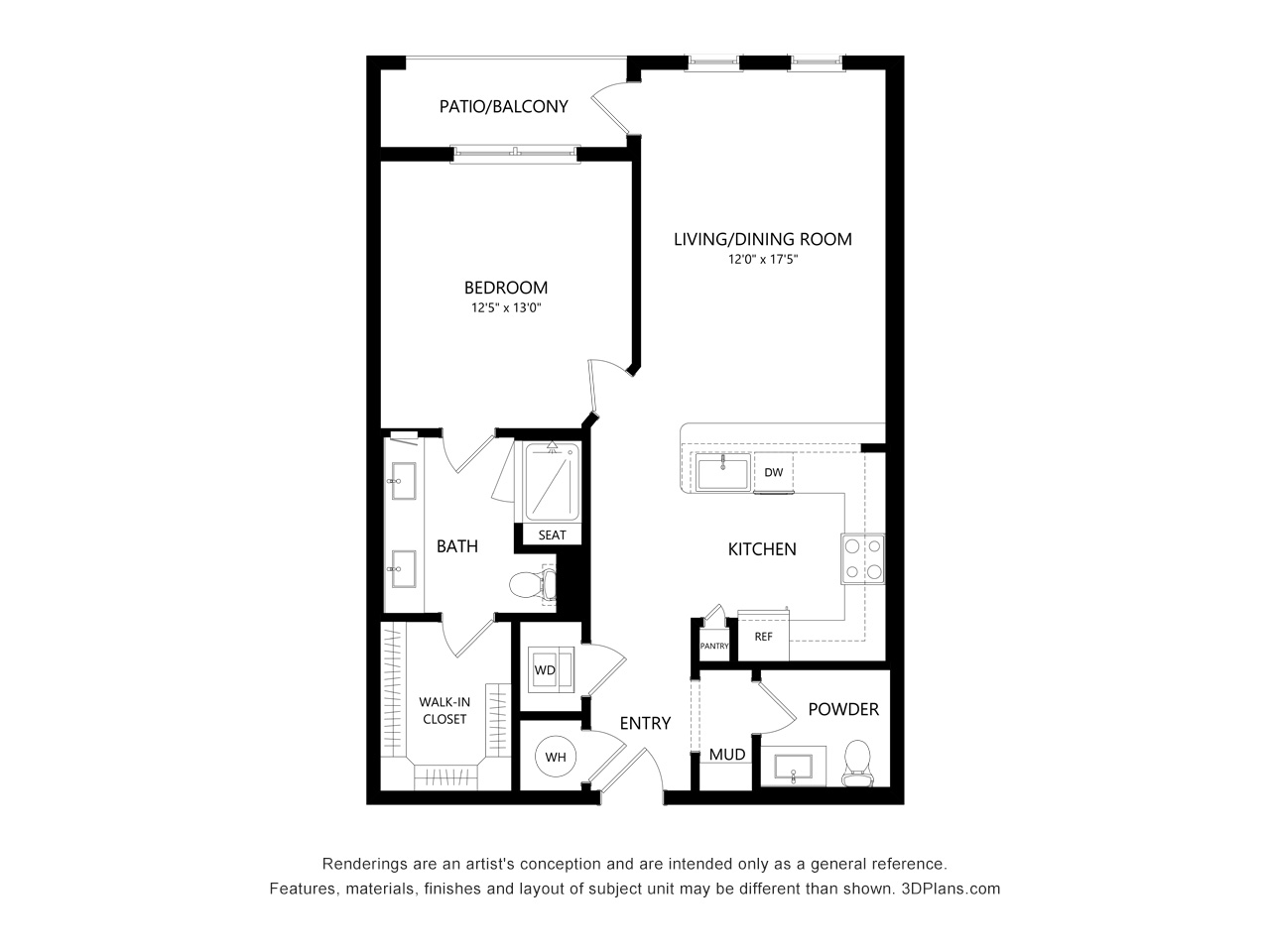 A3 floor plan